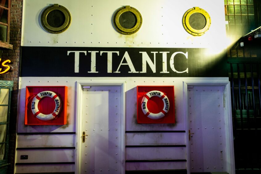 A Titanic-themed escape room. Image: Steve Brown/DC Thomson.