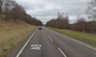The A9 near Blair Atholl. Image: Google Maps.