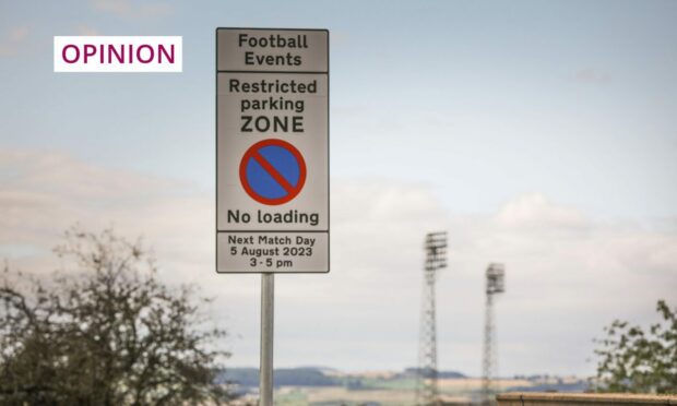 Are football parking restrictions a sign of more bans to come? Image: DC Thomson