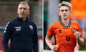 Dundee United kid Miller Thomson joins Montrose injury list as boss Stewart Petrie looks to loan market