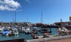 The stunning view at Arbroath marina. Image: Brian Stormont/DC Thomson