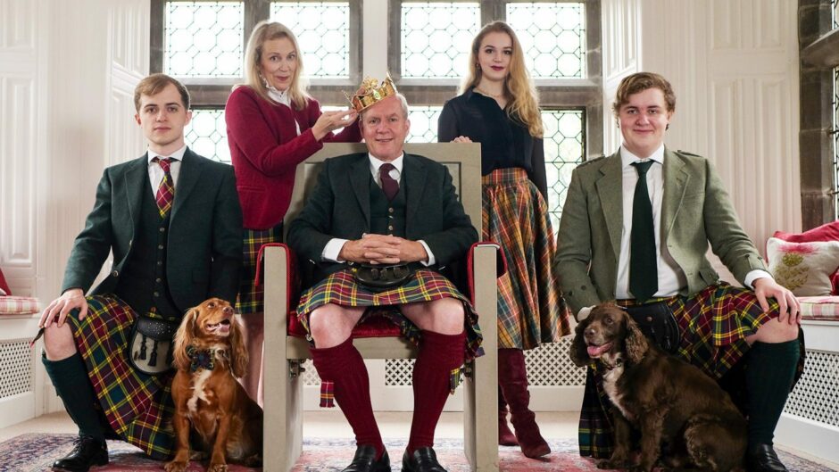 The Buchanan family are based in Perthshire. Image: BBC Scotland.