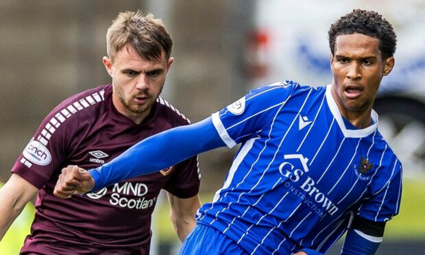 St Johnstone defender Dare Olufunwa.