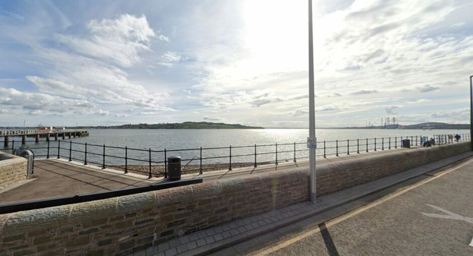 View over the Tay from Fisher Street in Broughty Ferry