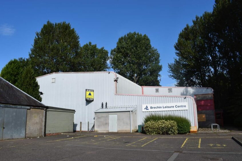 Former Brechin leisure centre