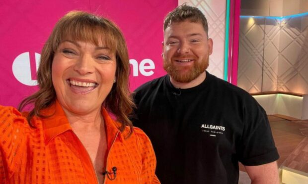 Cammy Barnes previously appeared on Lorraine Kelly's show