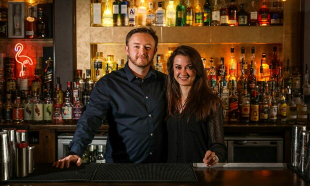 Tommy and Jacqueline Fox are the new owners of Bruach in Broughty Ferry. Image: Mhairi Edwards/DC Thomson