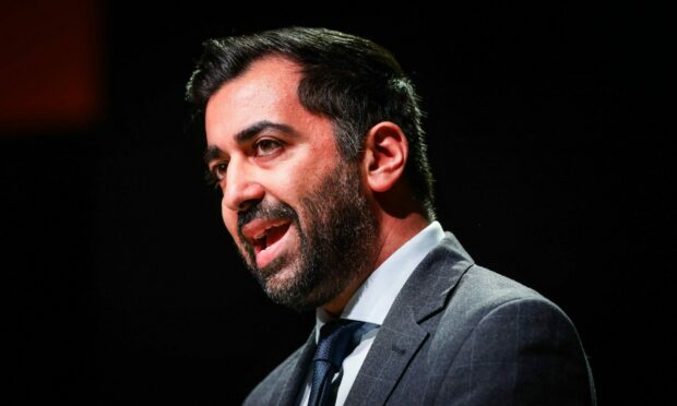 Dundee-based Humza Yousaf was asked to address recent controversy at NHS Tayside. Image: PA.