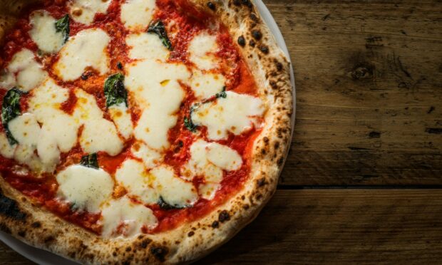Pizza Revolution's take on the Margherita. Image: Mhairi Edwards/DC Thomson