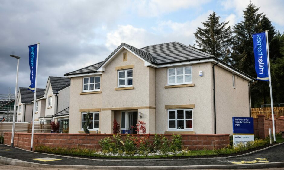 Miller Homes has opened its Strathmartine Park showhome