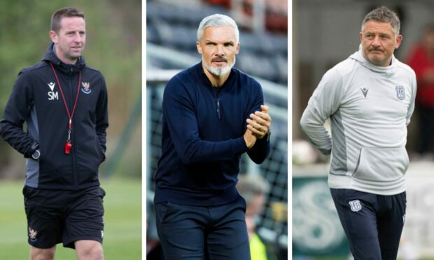 Steven MacLean, Jim Goodwin and Tony Docherty are about to lead their teams into a new league season.