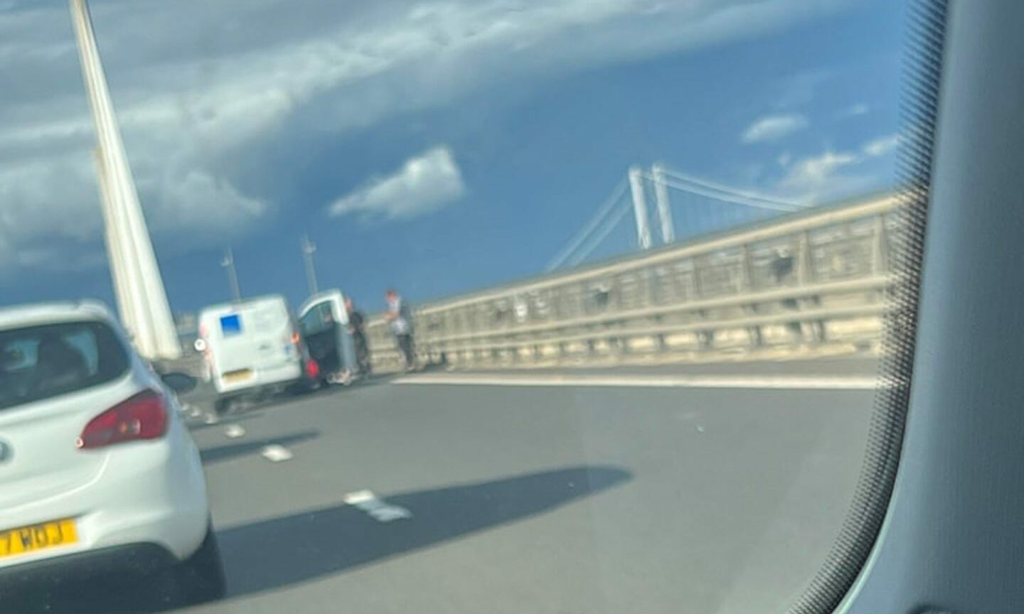 Major delays heading into Fife after crash on Queensferry Crossing