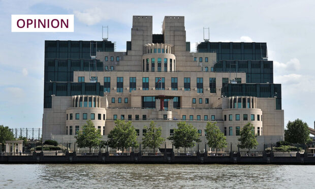 MI5 headquarters in London.