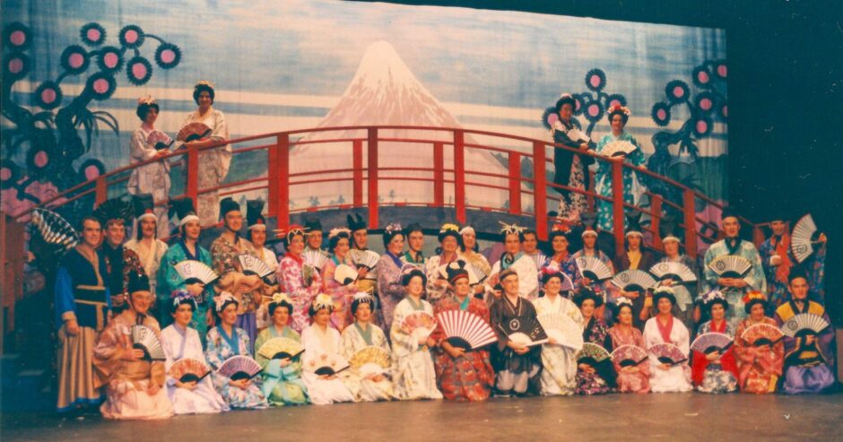 Mikado has been one of the most-performed operettas by Broughty Ferry Amateur Operatic Society.