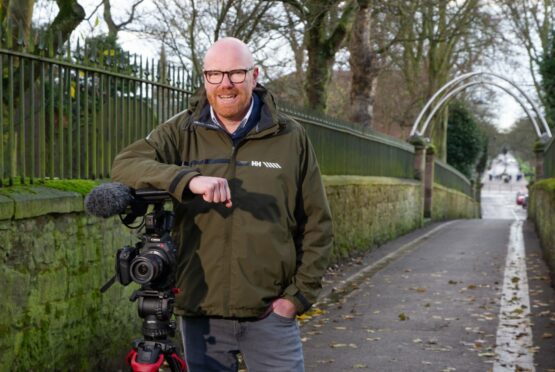 Anthony Baxter is a prolific film-maker in Scotland and the United States. Pic: Paul Reid