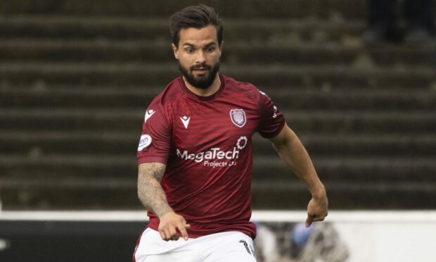 Keaghan Jacobs of Arbroath FC