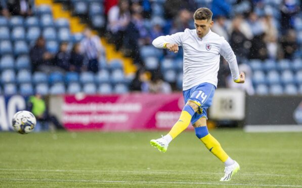 Raith Rovers forward Josh Mullin. Image: SNS.