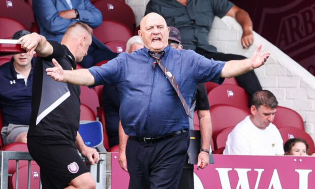 Arbroath FC boss Dick Campbell