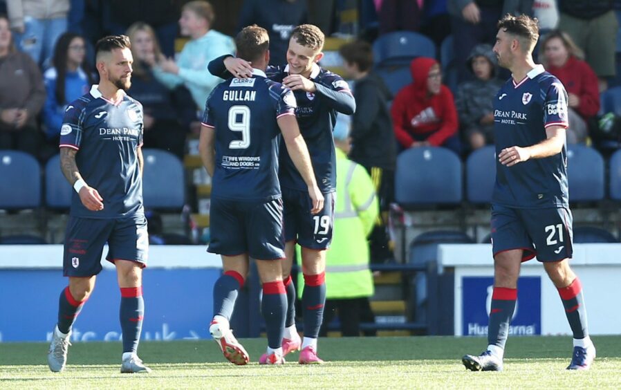 Jamie Gullan's late strike won the match against Inverness. 