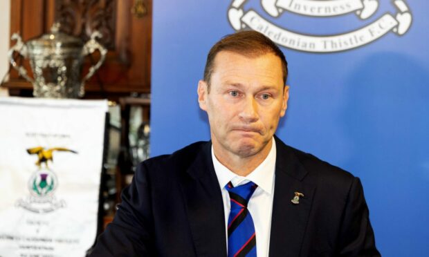 Duncan Ferguson is unveiled as Inverness