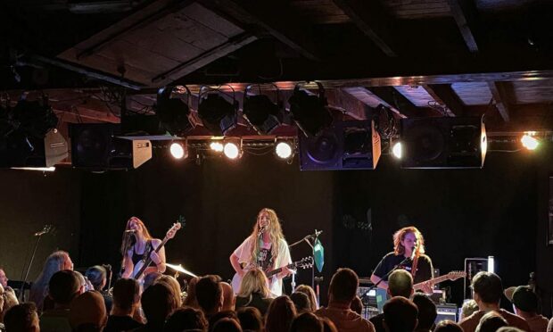 The Big Moon eclipsed bands with more star power as they brought their all to independent venues tour. Image: Rebecca Baird.