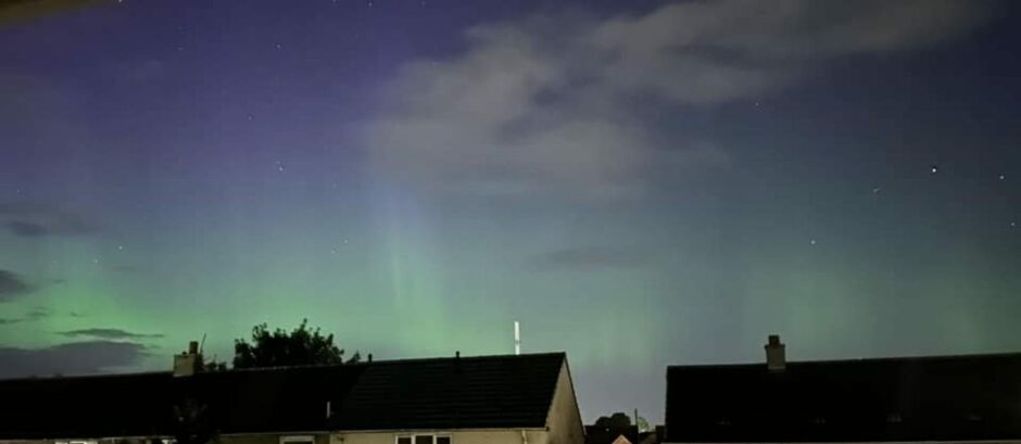 Northern Lights in Kirkcaldy.