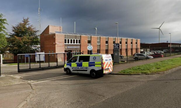 Baluniefield police station in Dundee.
