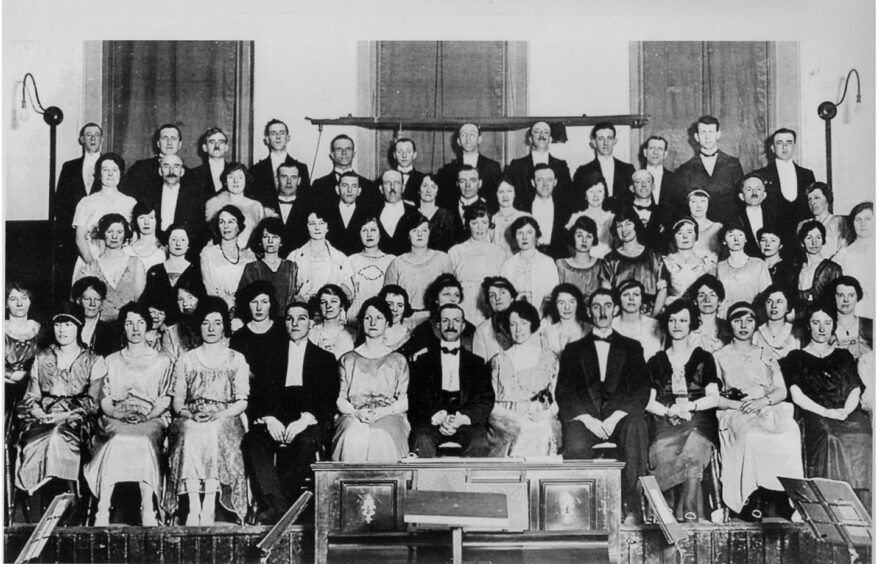 The Barnhill Singers, 1922.