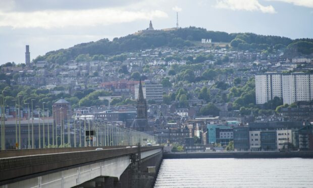 A view of Dundee. Image: Alan Richardson/Pix-AR.co.uk.