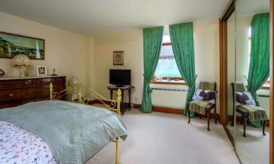 Bedroom at Belvedere House in Glenfarg.