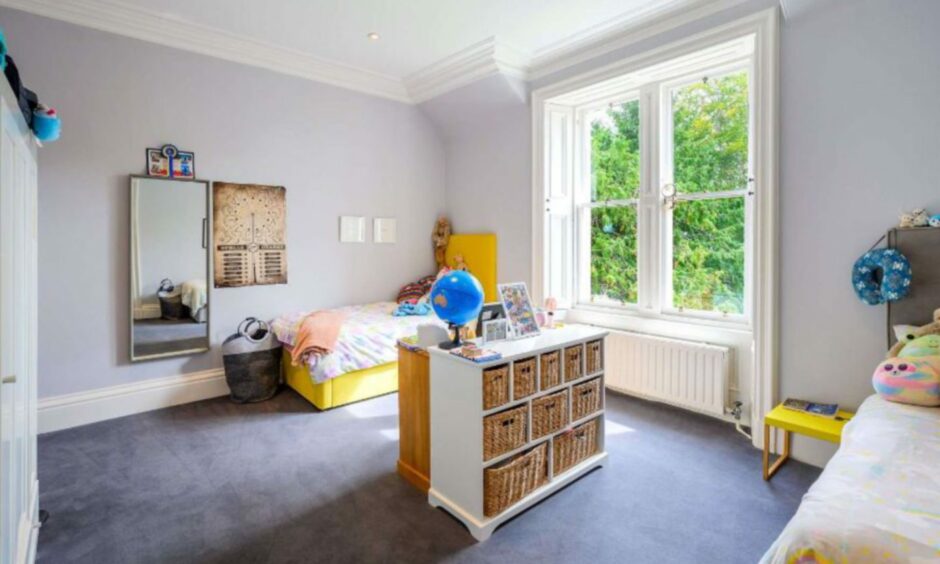 Bedroom at Yorkhill in Crieff.