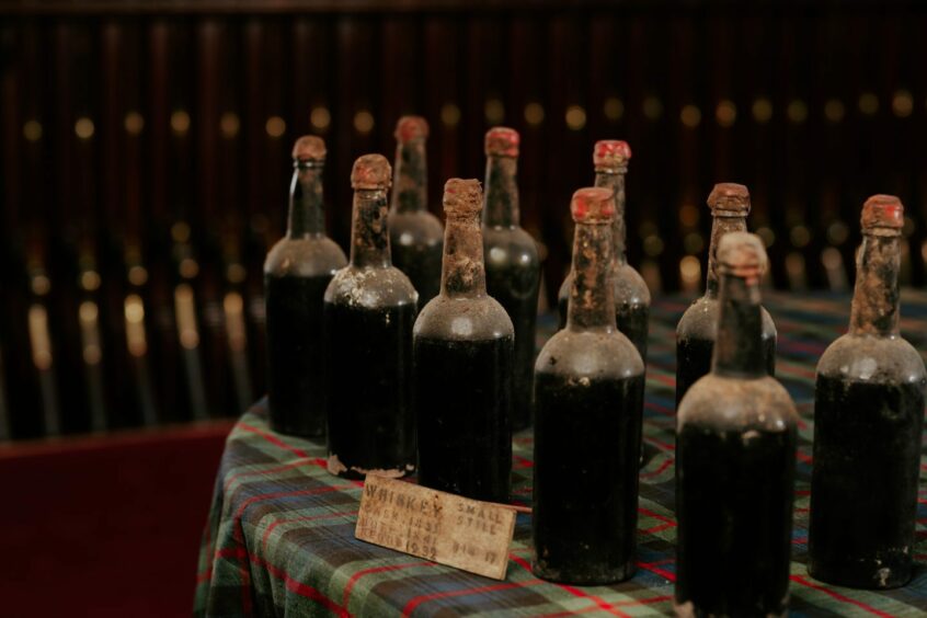 24 of the 40 bottles of the oldest Scotch whisky in existence.