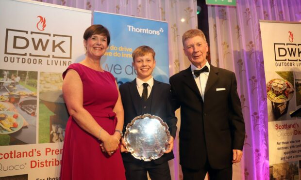 Jude Jennings, recipient of Junior Sports Person Awards. Image: Derek Gerrard Photography.