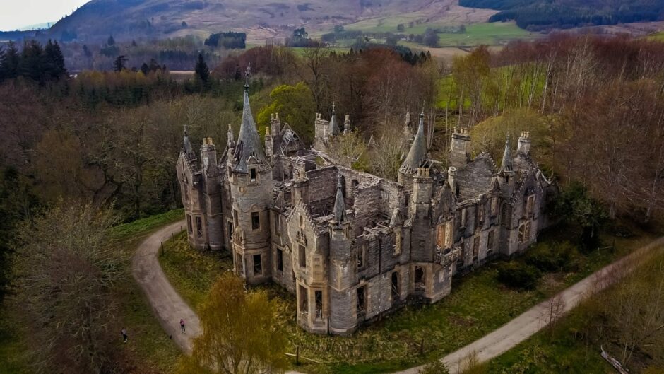 Dunalastair House in Perthshire.