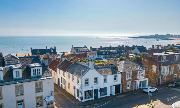 4 Bank Street in Elie has stunning views of the fife coast