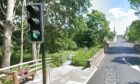 Entrance to the Feldy-Roo Fitness Trail on Poplar Avenue, Aberfeldy.