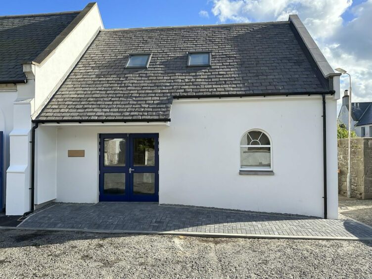 Johnshaven village hall annexe.