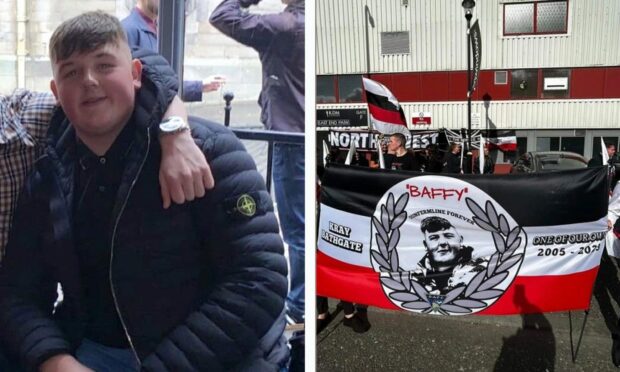 A minute applause was held for Dunfermline fan, Kray Bathgate at Saturday's game.