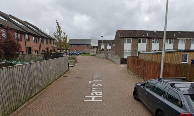 Police raided an address in the Mill o' Mains area of Dundee. Image: Google Maps