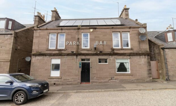 The Park Bar pub and above flat is up for sale