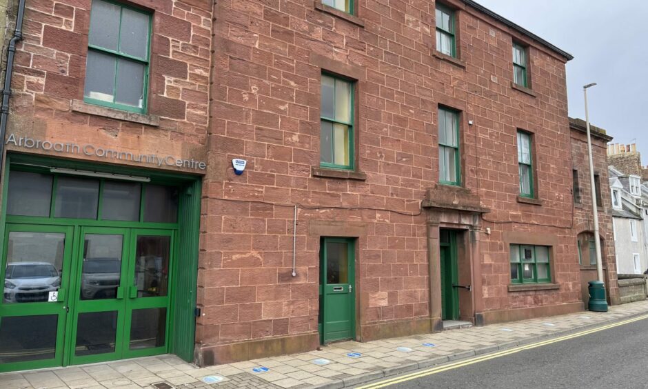 Arbroath community centre lease deal.