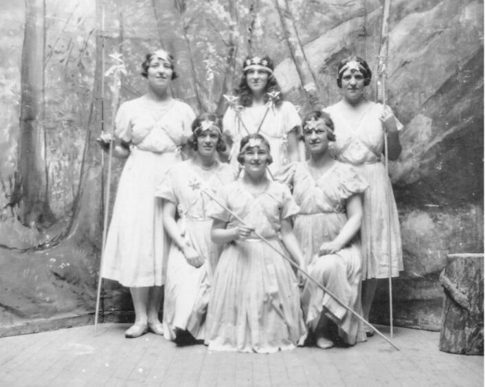 An early performance of Iolanthe, which was performed again in 1940 during the war.