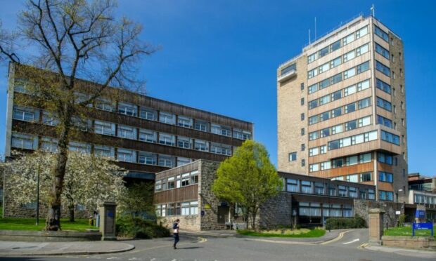 Dundee University. Image: Kim Cessford/DC Thomson.