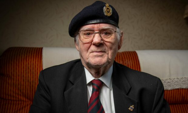 Nuclear test veteran Dave Whyte