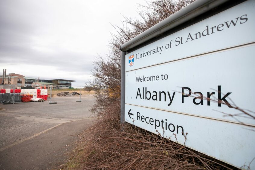 The new St Andrews student accommodation will be at Albany Park. 