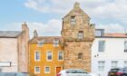 Kellie Lodging is a stunning turret house on Pittenweem High Street. Image: Rettie.