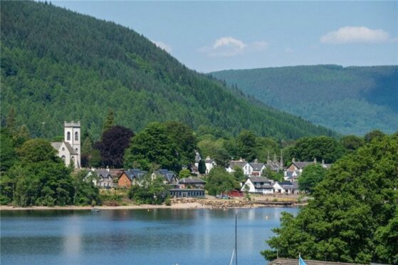 Second homes are popular in beautiful Highland Perthshire locations such as Loch Tay. Image: Rettie.