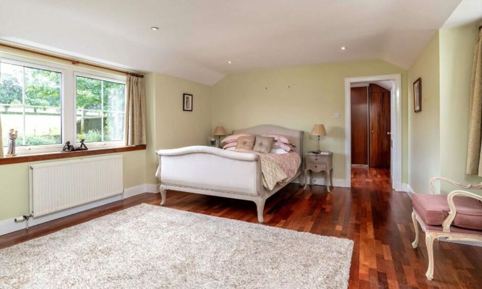 Main bedroom in Burnbank, Newtyle.