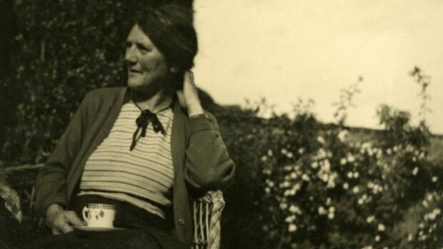 Woman Walking is inspired by Aberdeenshire writer Nan Shepherd. Image: DC Thomson.