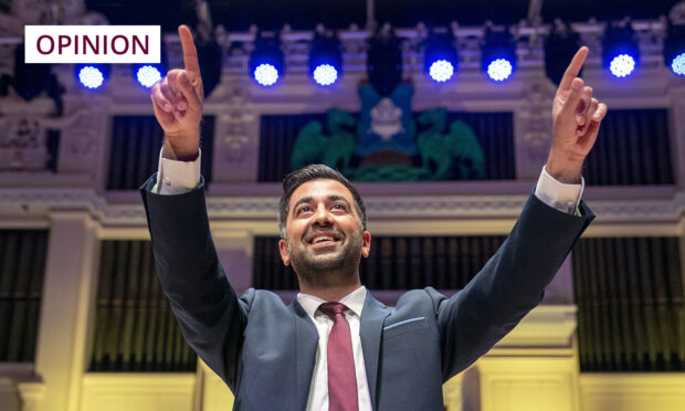 Humza Yousaf faces huge challenges as his party meeting in Aberdeen.